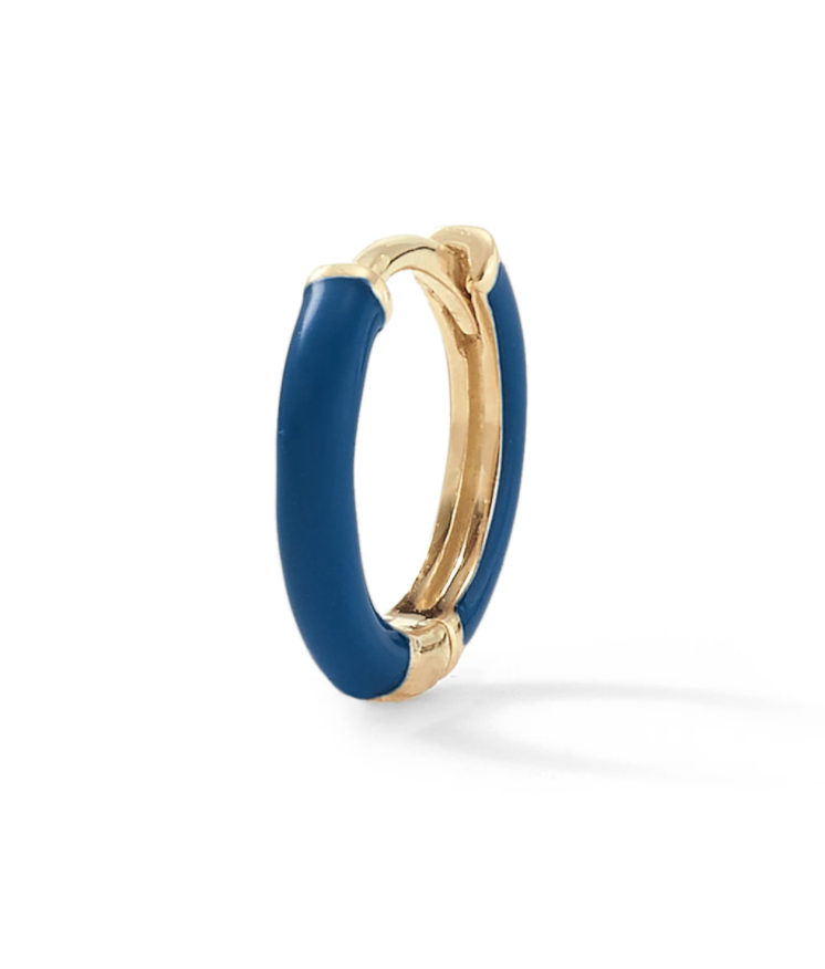 Tiny Enamel Huggy - Millo Jewelry