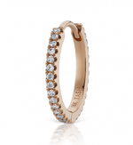 Load image into Gallery viewer, 11mm Diamond Eternity Ring - Millo Jewelry
