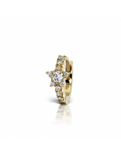 6.5mm Diamond Star Eternity Ring - Millo Jewelry