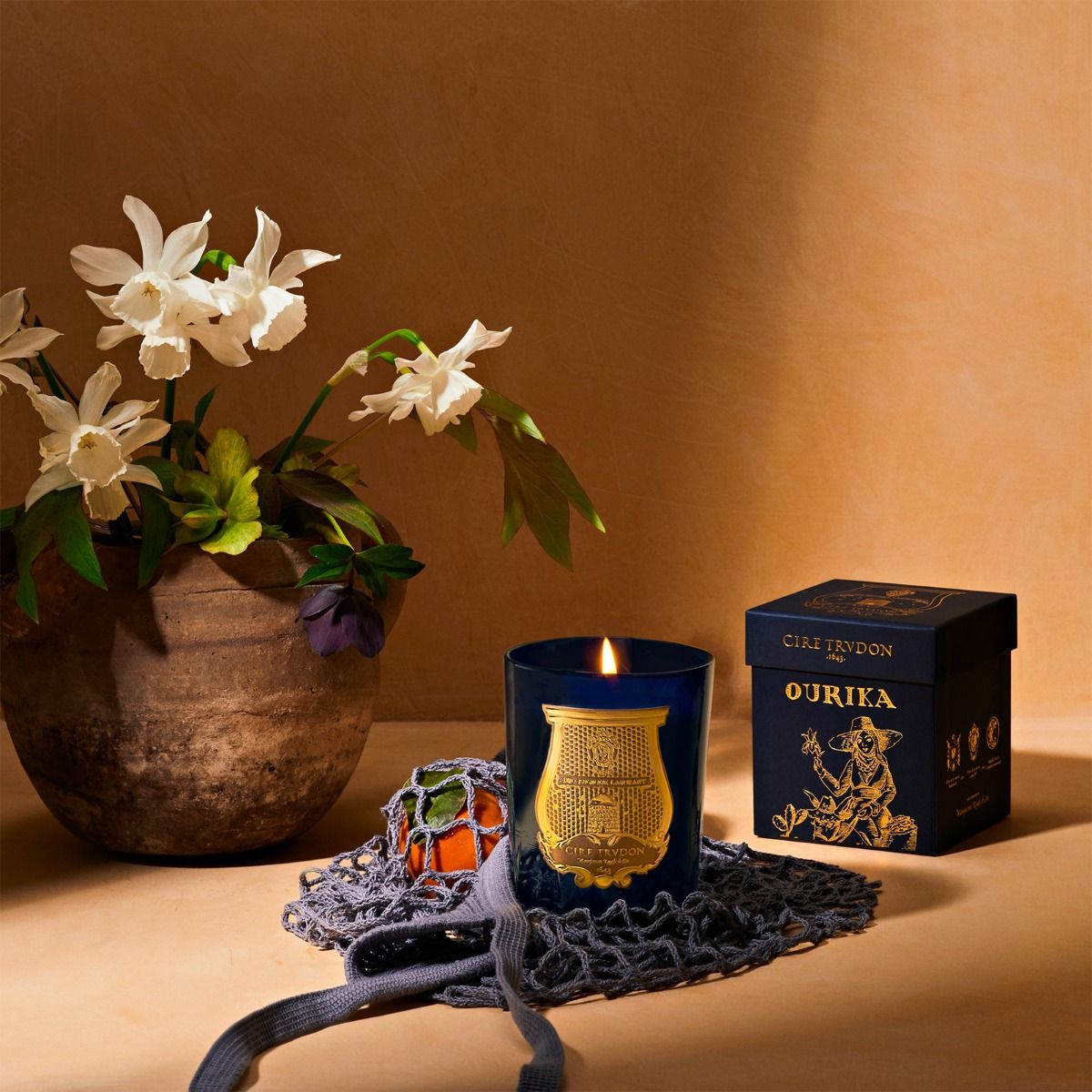 Ourika Scented Candle-Iris - Millo Jewelry