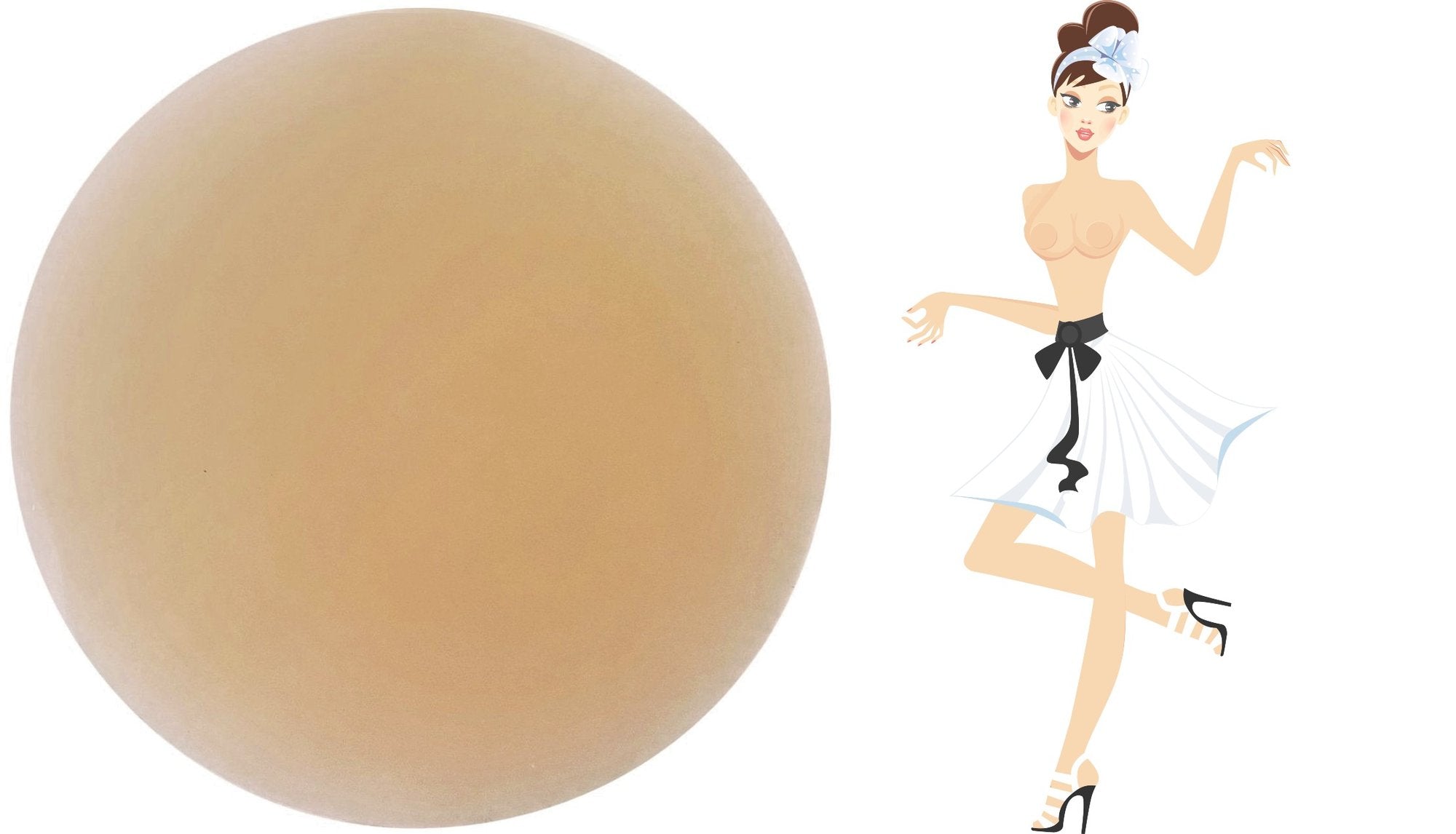 SILICONE VALLEY WORLDS BEST NON ADHESIVE NIPPLE CONCEALERS RAZOR THIN NIPPLE COVERS - Millo Jewelry