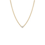 Load image into Gallery viewer, 14K Gold Diamond Necklace - Millo Jewelry
