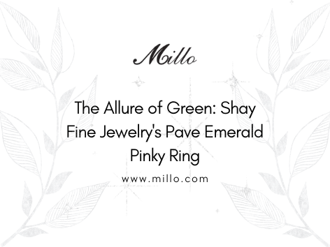 The Allure of Green: Shay Fine Jewelry's Pave Emerald Pinky Ring