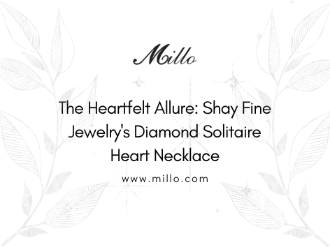 The Heartfelt Allure: Shay Fine Jewelry's Diamond Solitaire Heart Necklace