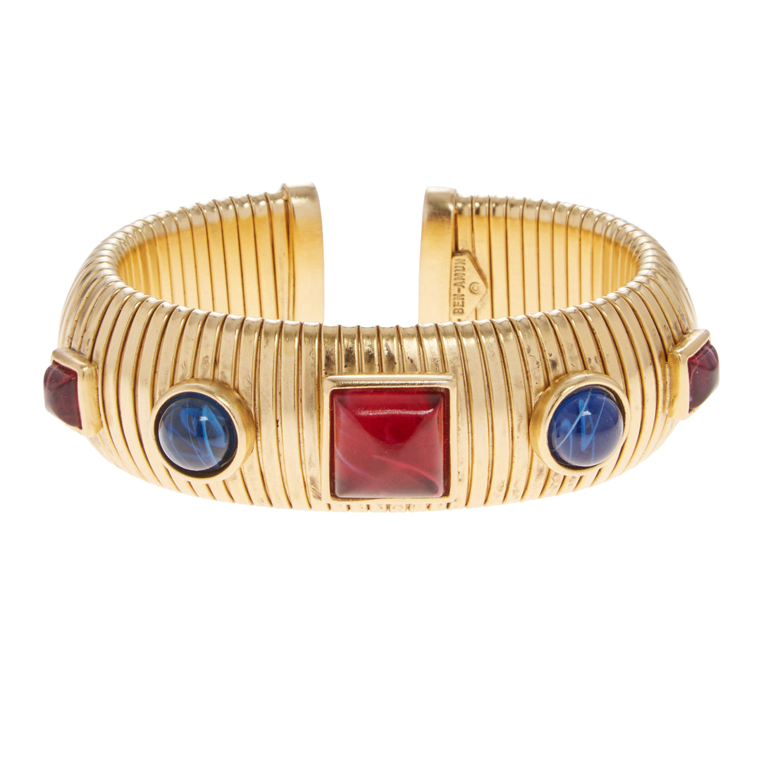 Cleopatra 24K Gold-Plated Bangle Bracelet