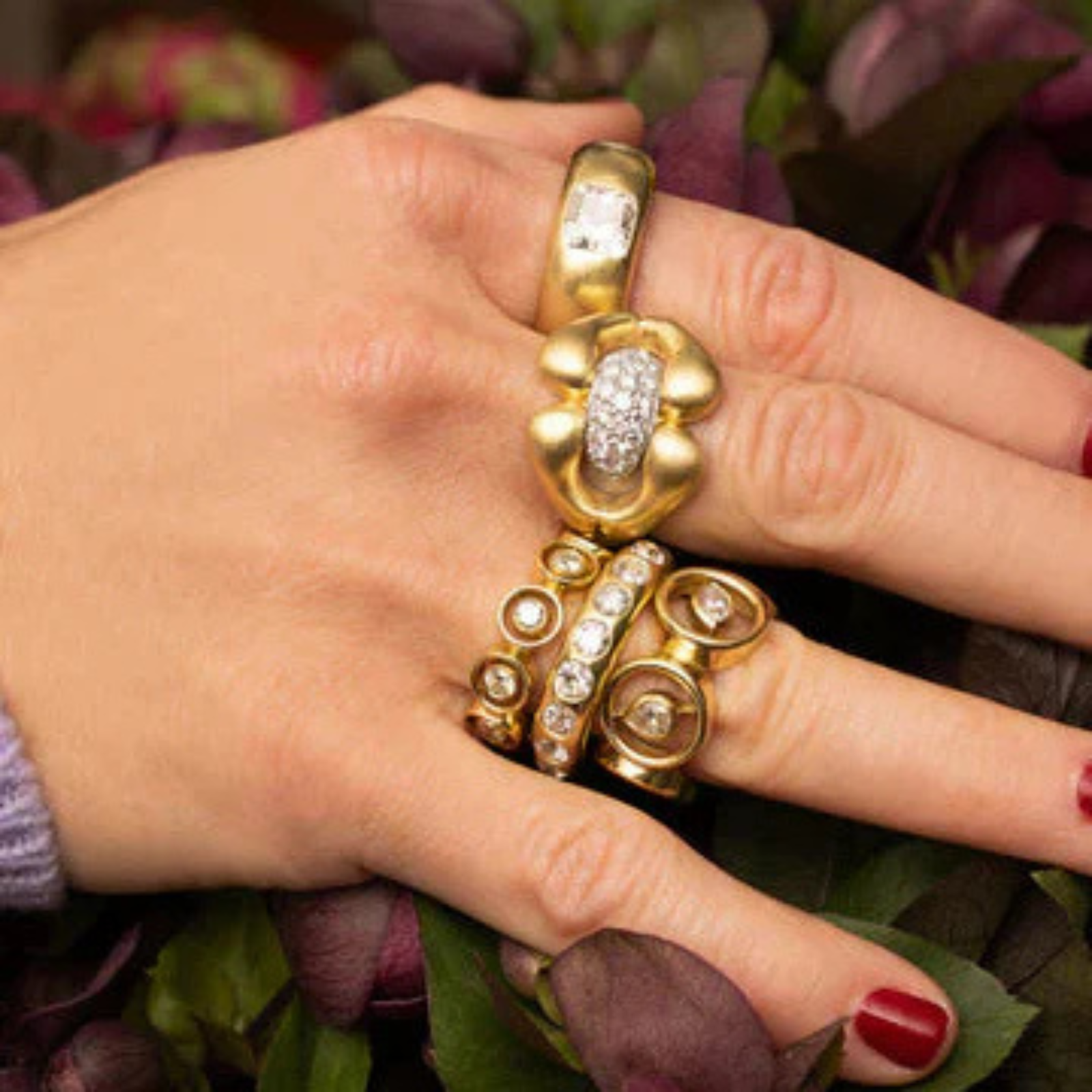 Gold Nautical Ring