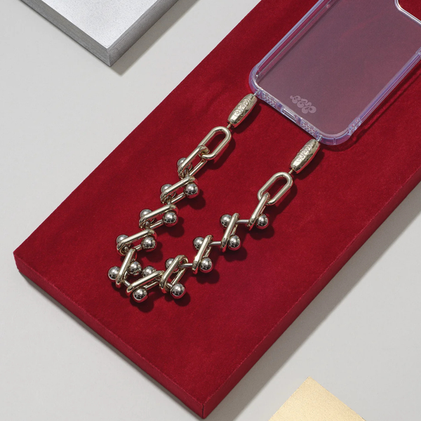 Pierced Cable Chain Wristlet