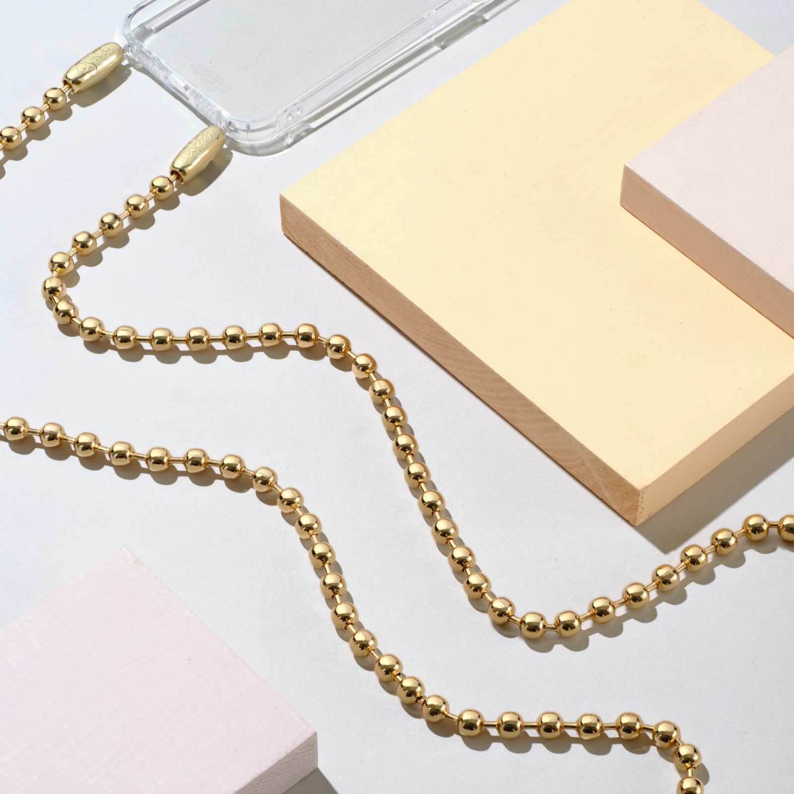 Ballchain Crossbody Gold