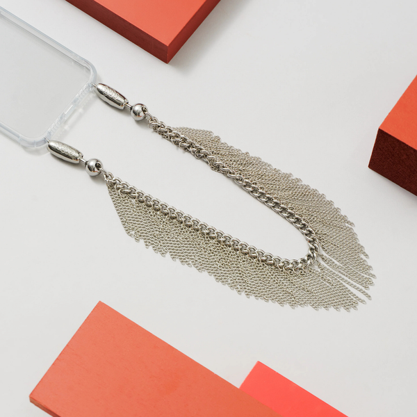 Fringe Chain Wristlet