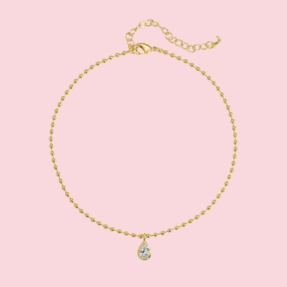Mini Cleo Pear Anklet