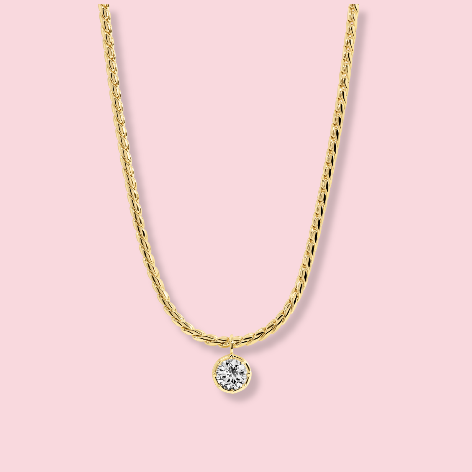 Bruna Round Necklace