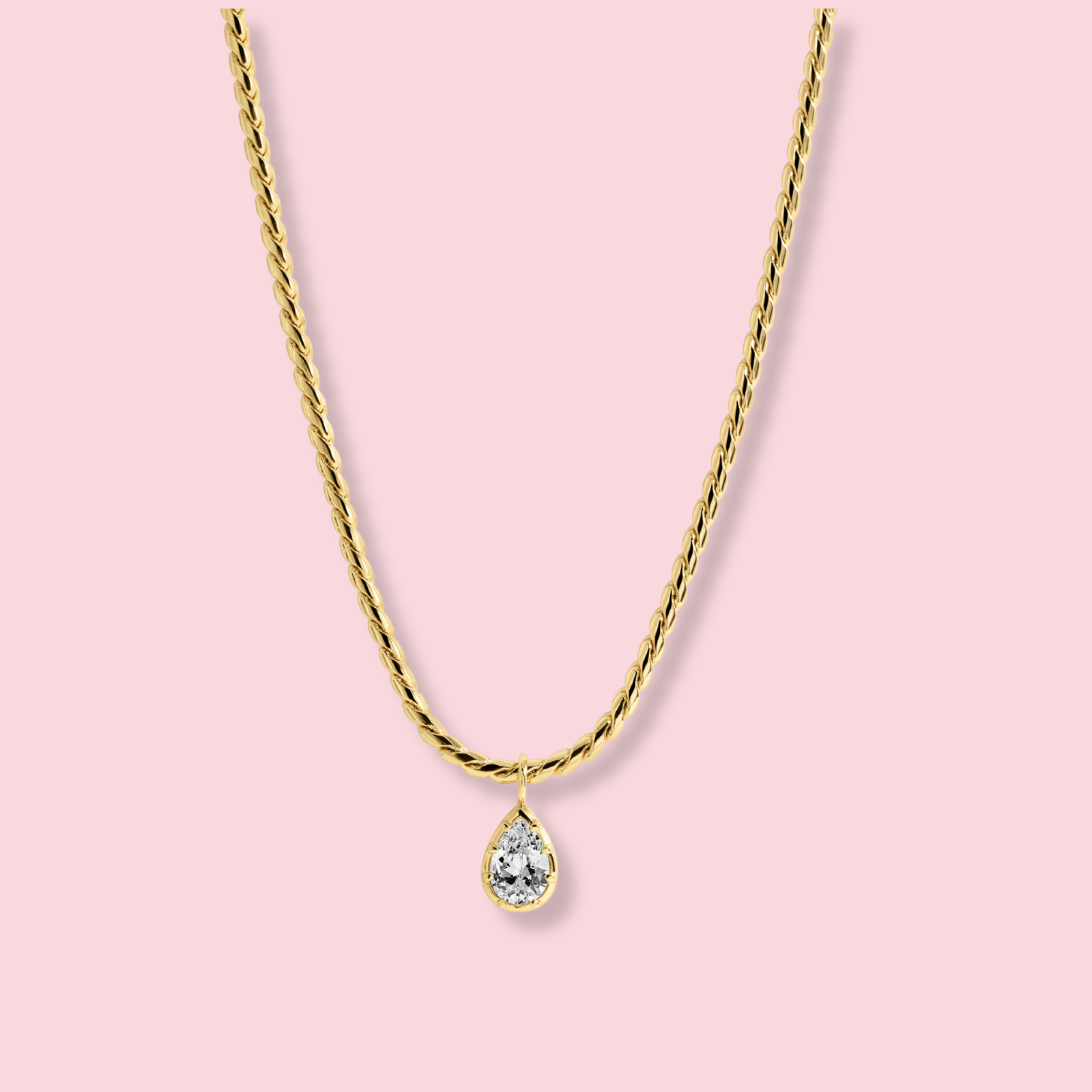 Bruna Pear Necklace