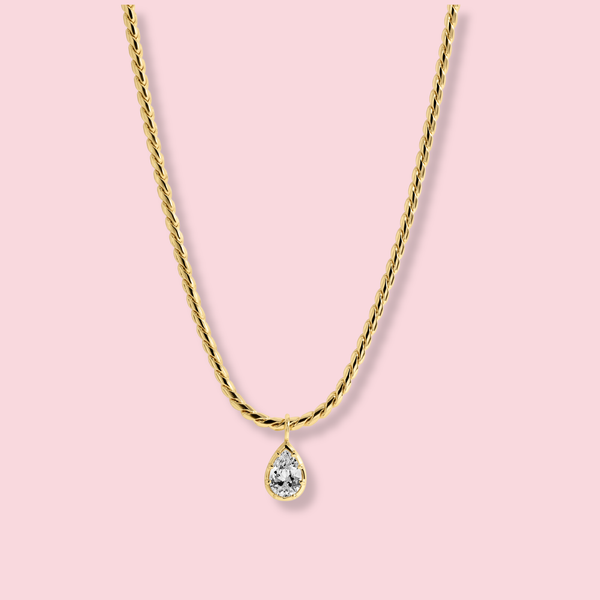 Bruna Pear Necklace