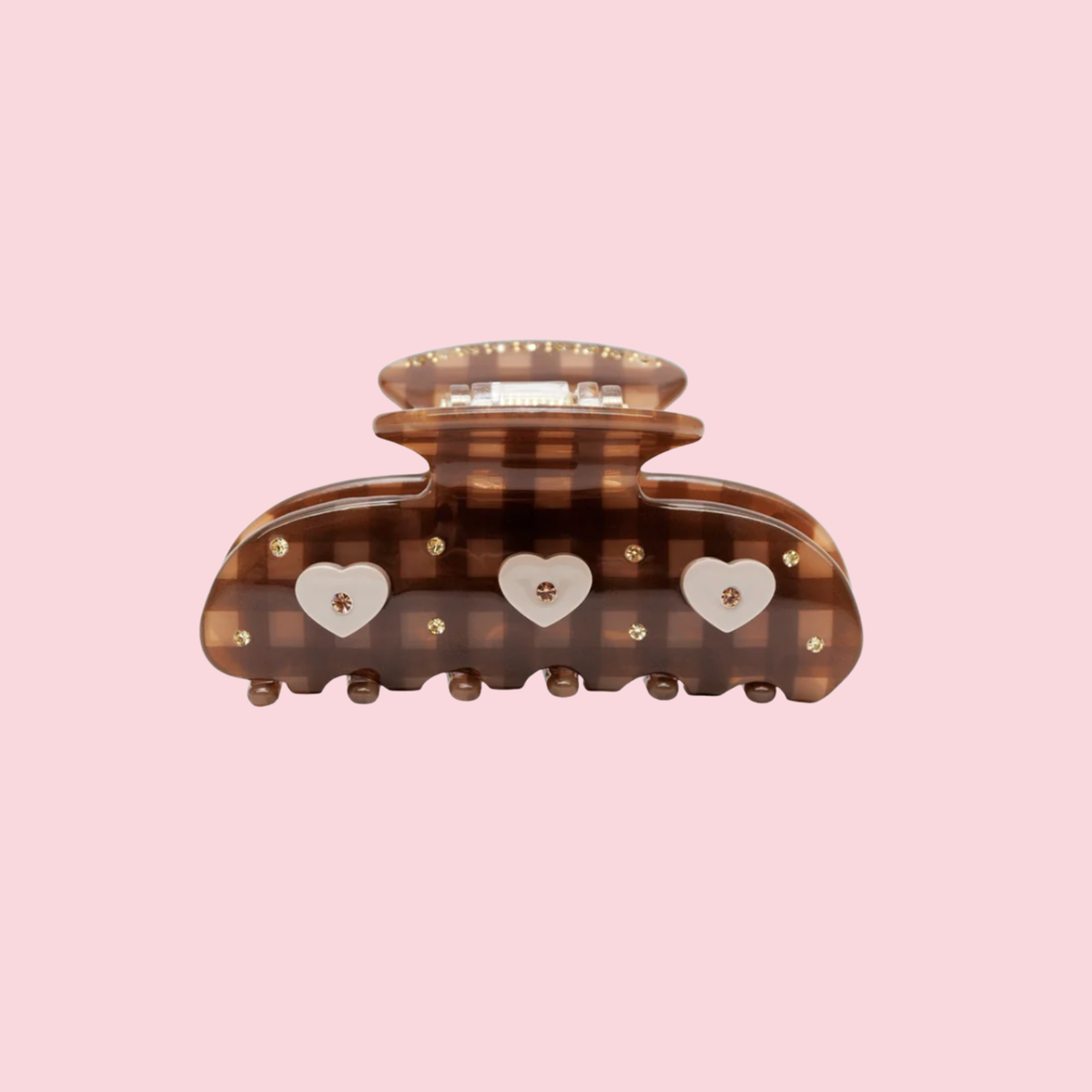 Sweetheart Clip in Cuddle Me Gingham
