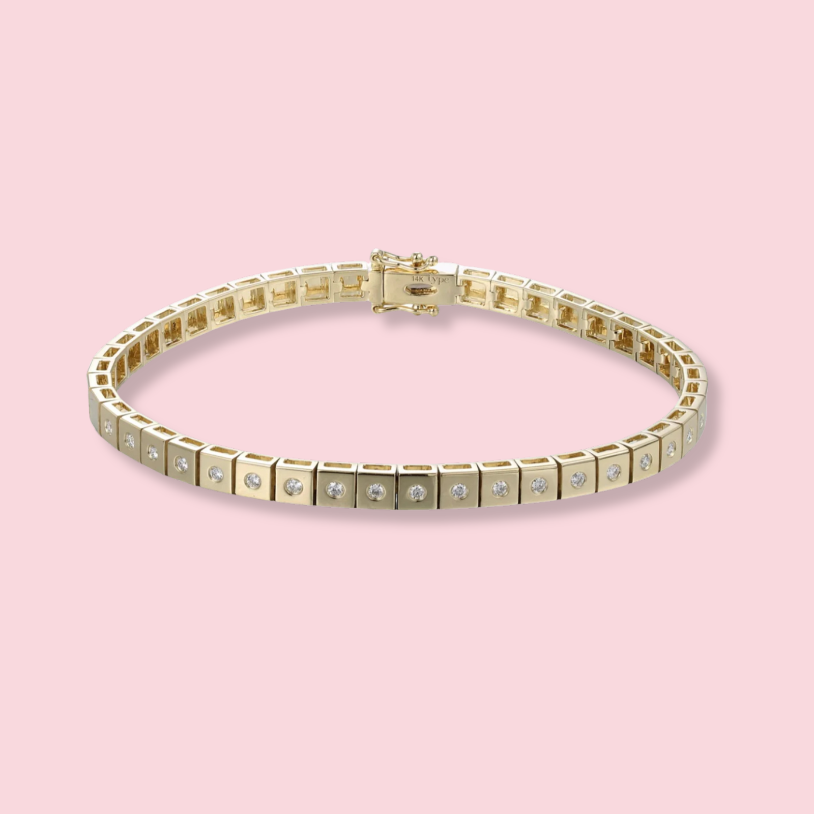 LEGGO Mini Diamond Tennis Bracelet