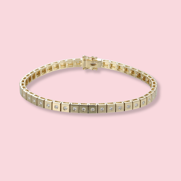 LEGGO Mini Diamond Tennis Bracelet