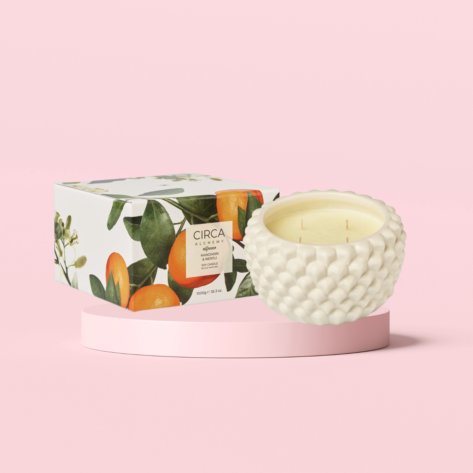 Mandarin & Neroli Scented Candle