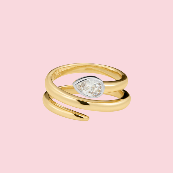 The Marais Coil Ring-Gold