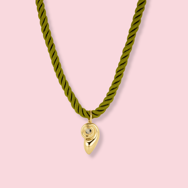 The Palma Shell Cord Necklace