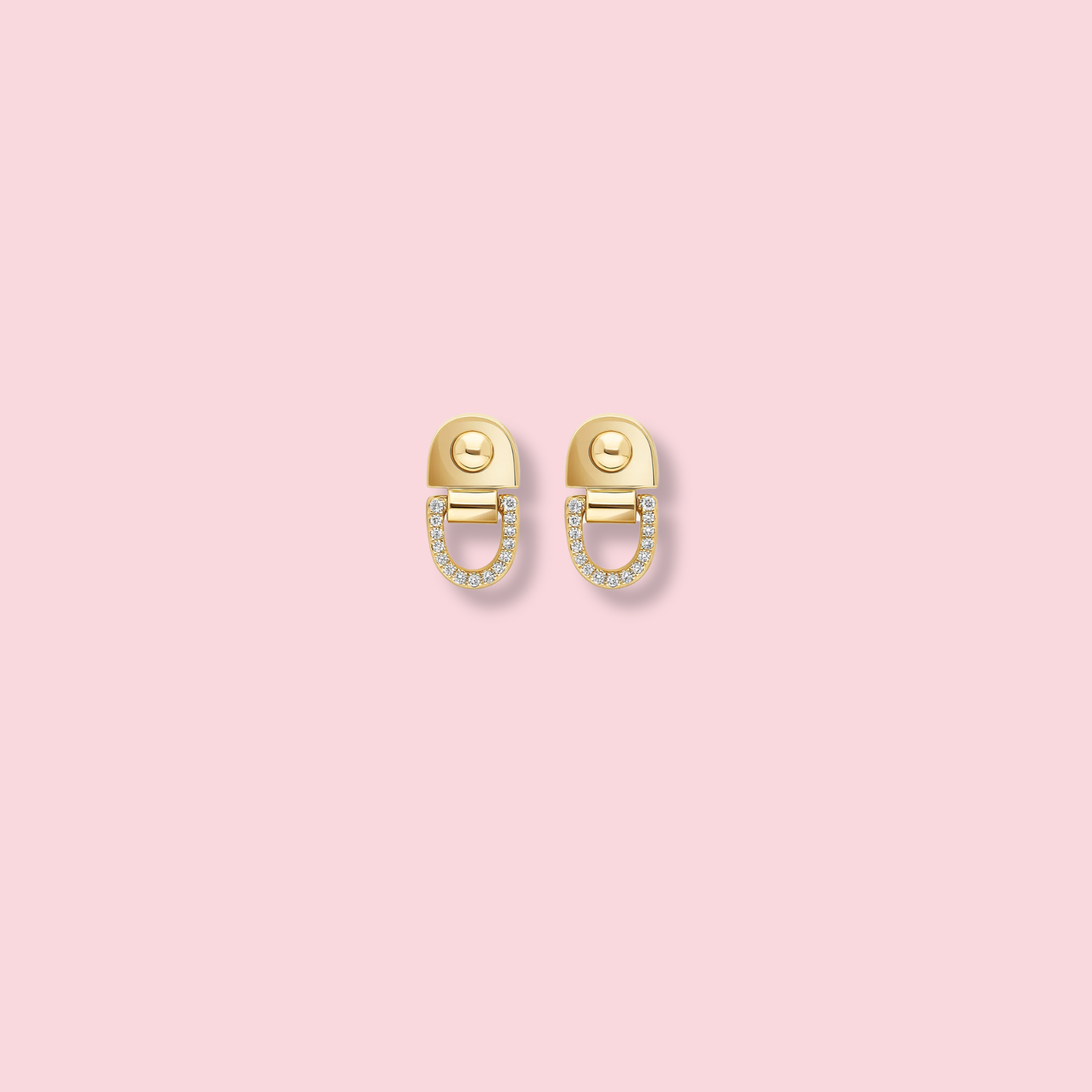 Rivet S Earrings Diamonds