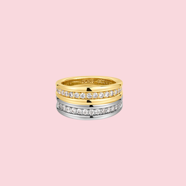 The Wave Bezel Band Set