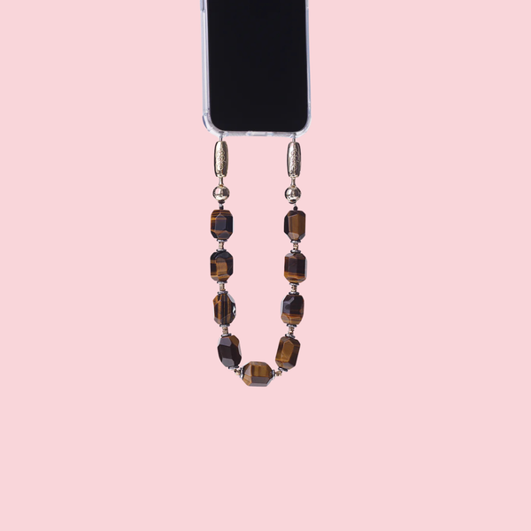 Electrum Gemstone Wristlet ( Tigers Eye )