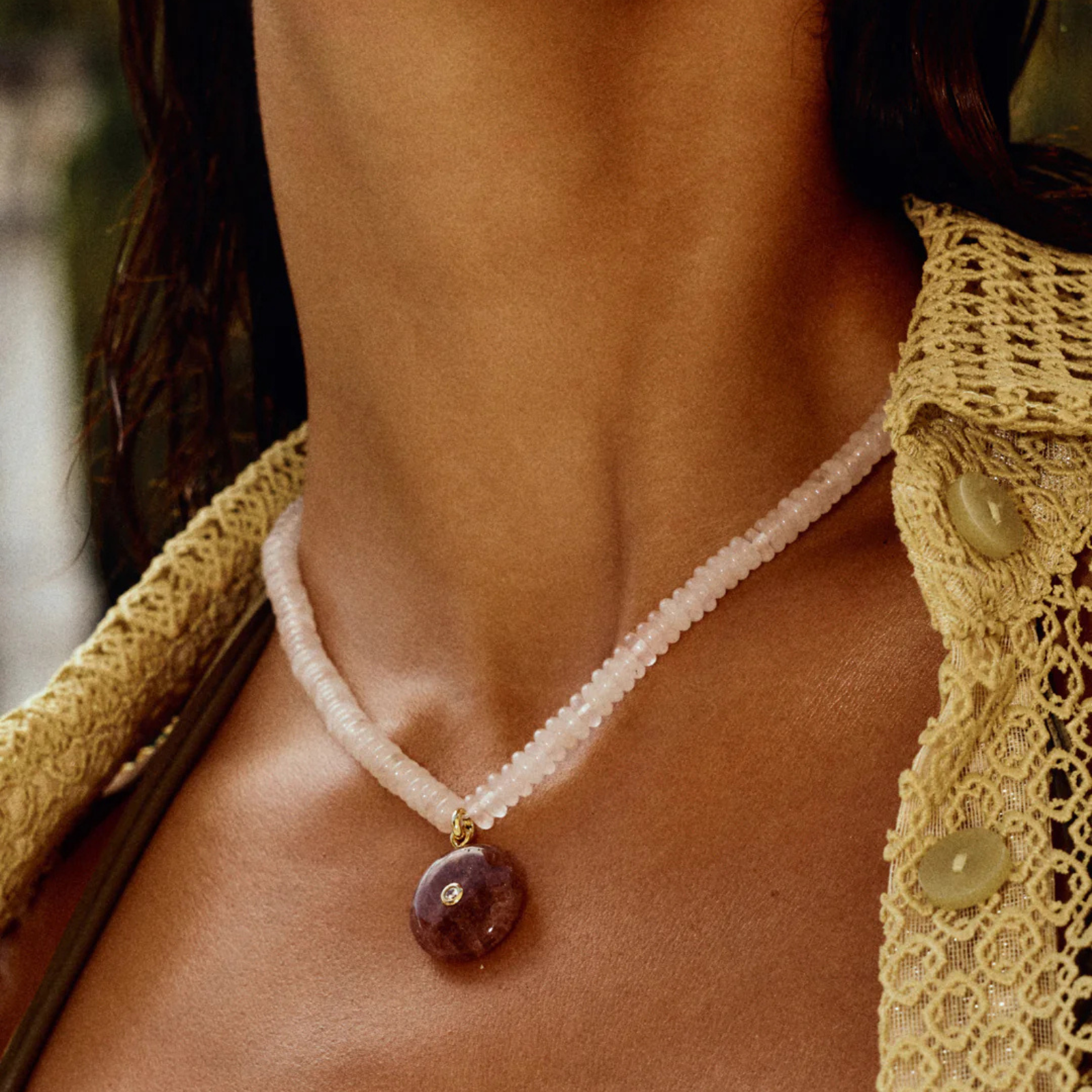 The Côte d'Azur Pendant Necklace