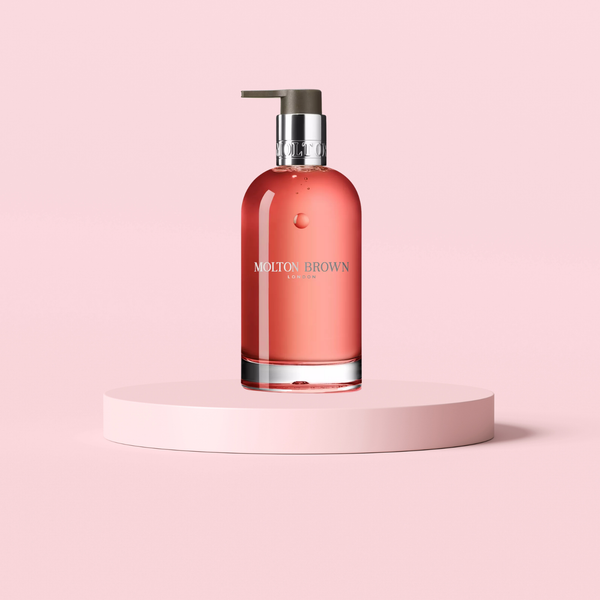 Heavenly Gingerlily Fine Liquid Hand Wash Glass Bottle