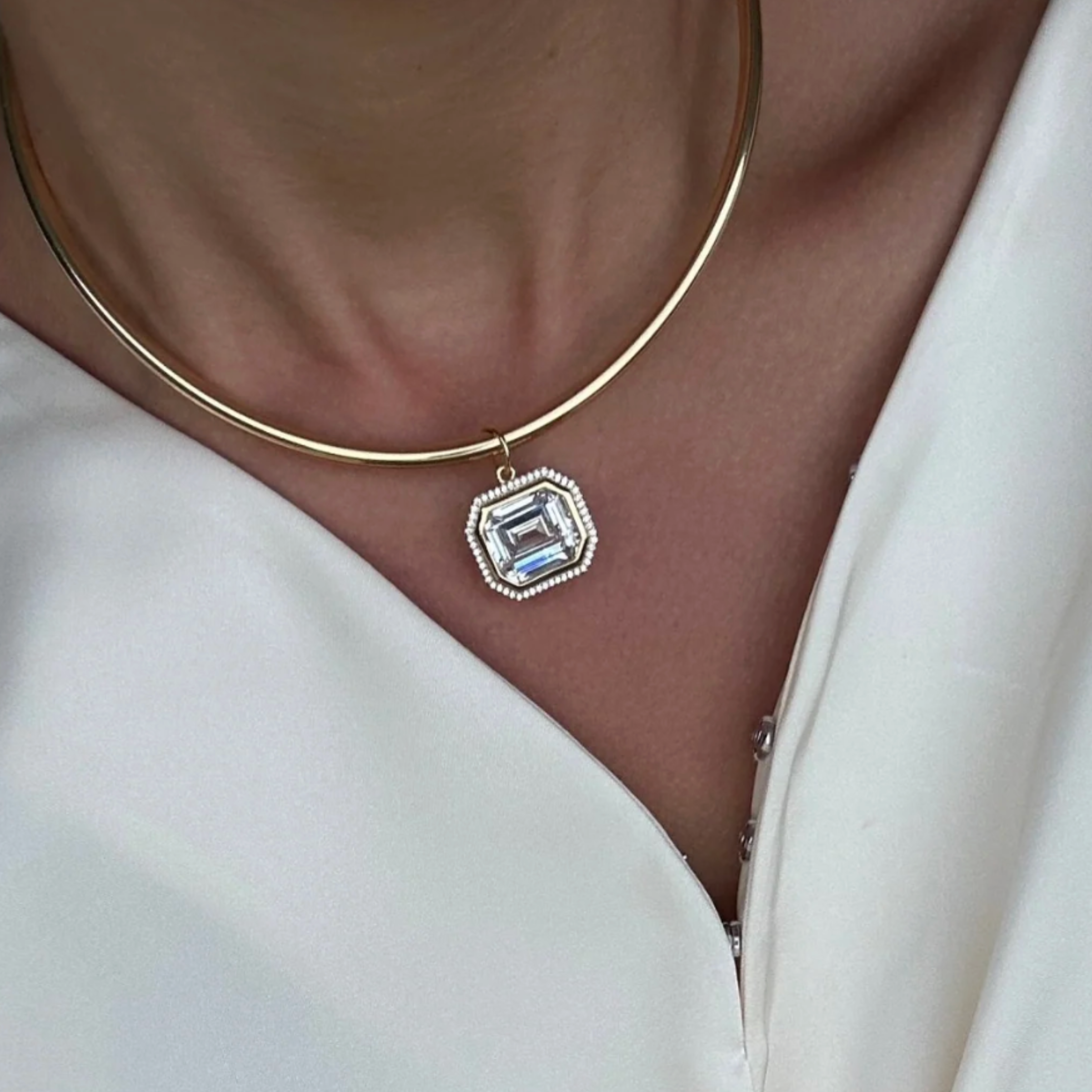 Orée XL Diamond Medallion