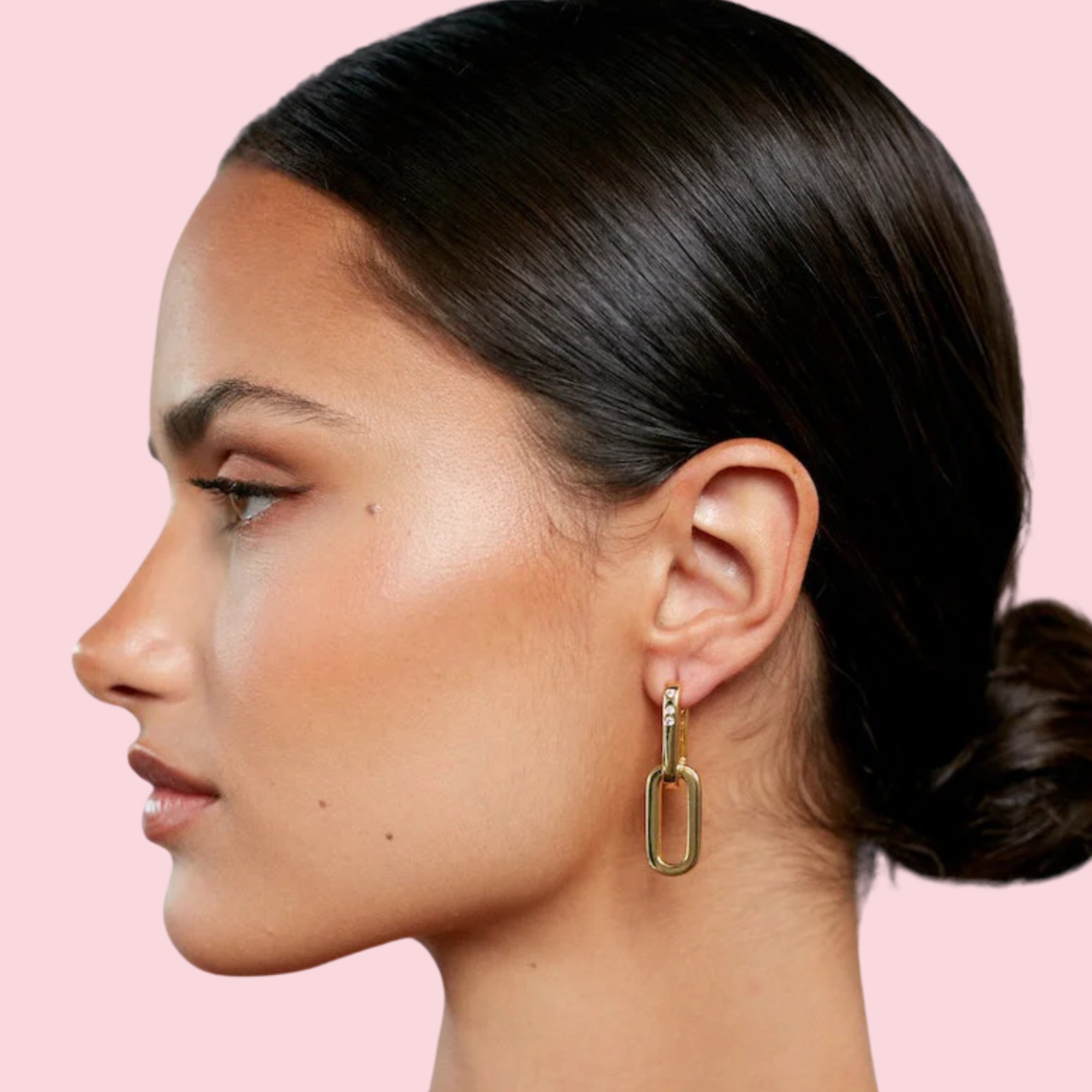 Golden Link Earrings