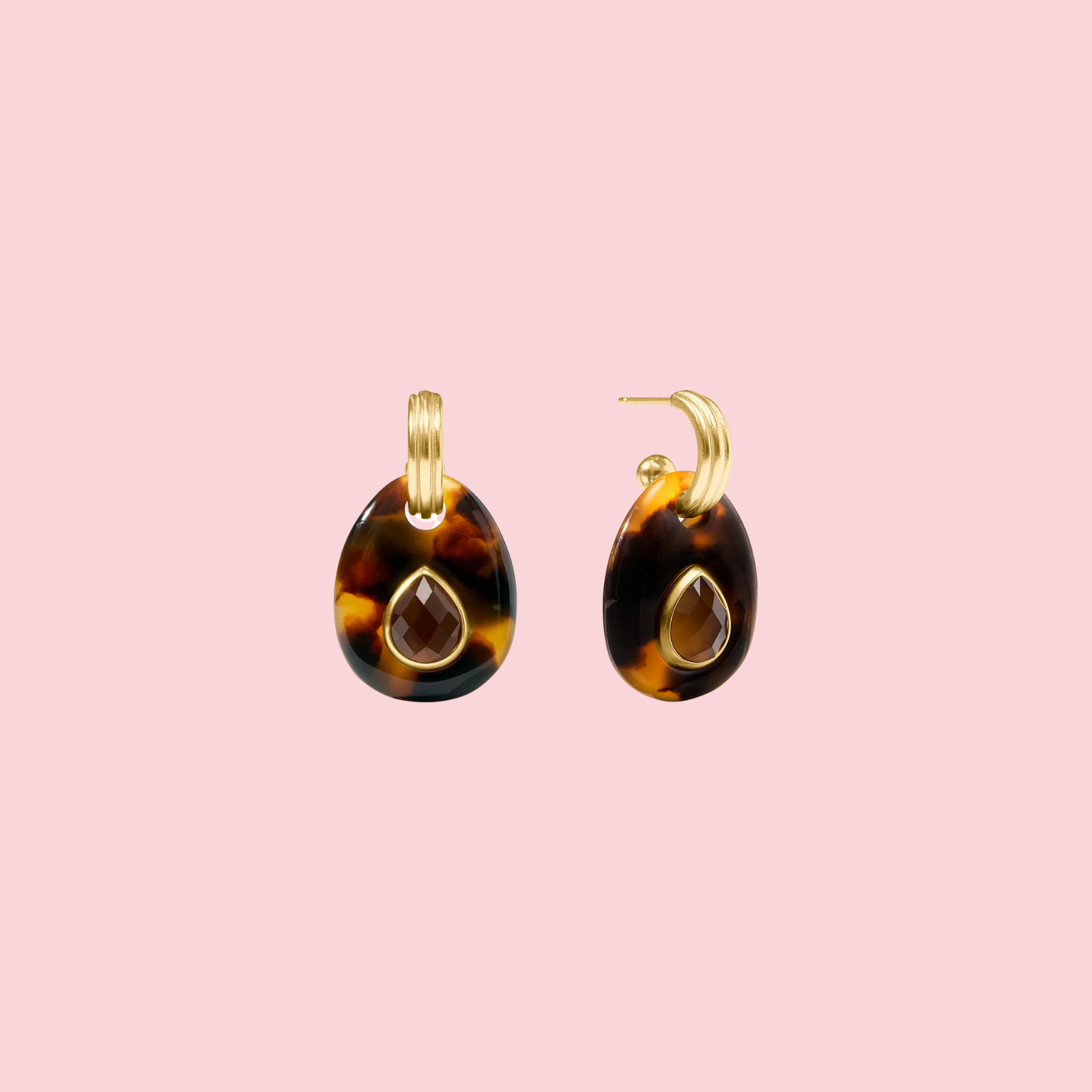 Carnaby Hoop & Charm Earring