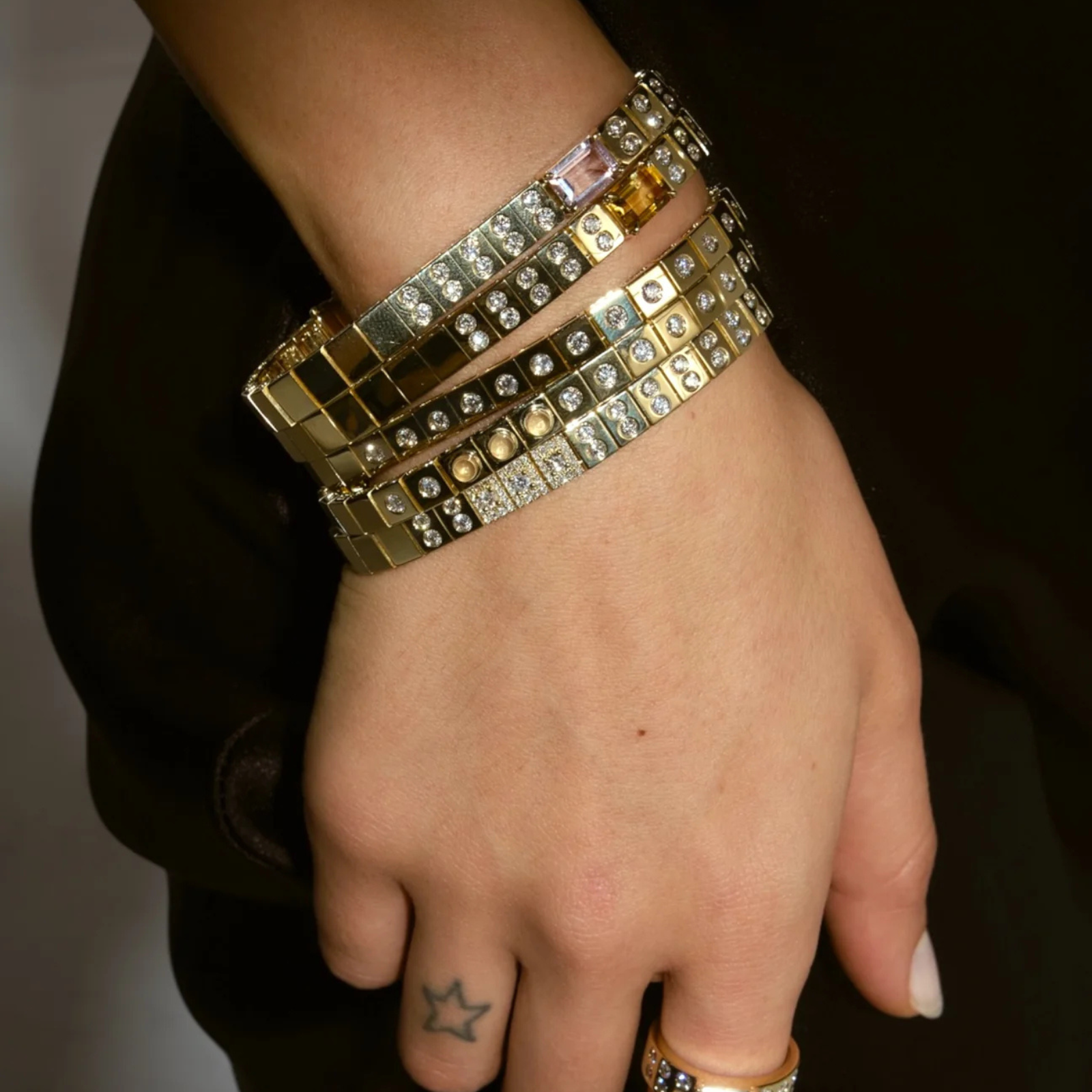 LEGGO Mini Diamond Tennis Bracelet