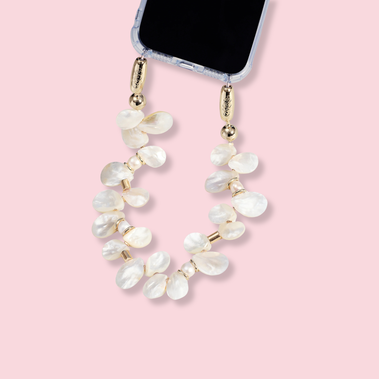 Capri Wristlet Pearl / Gold