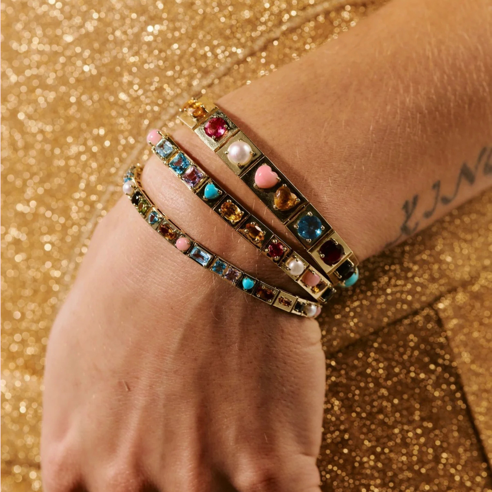 LEGGO Mini Multi Stones Bracelet