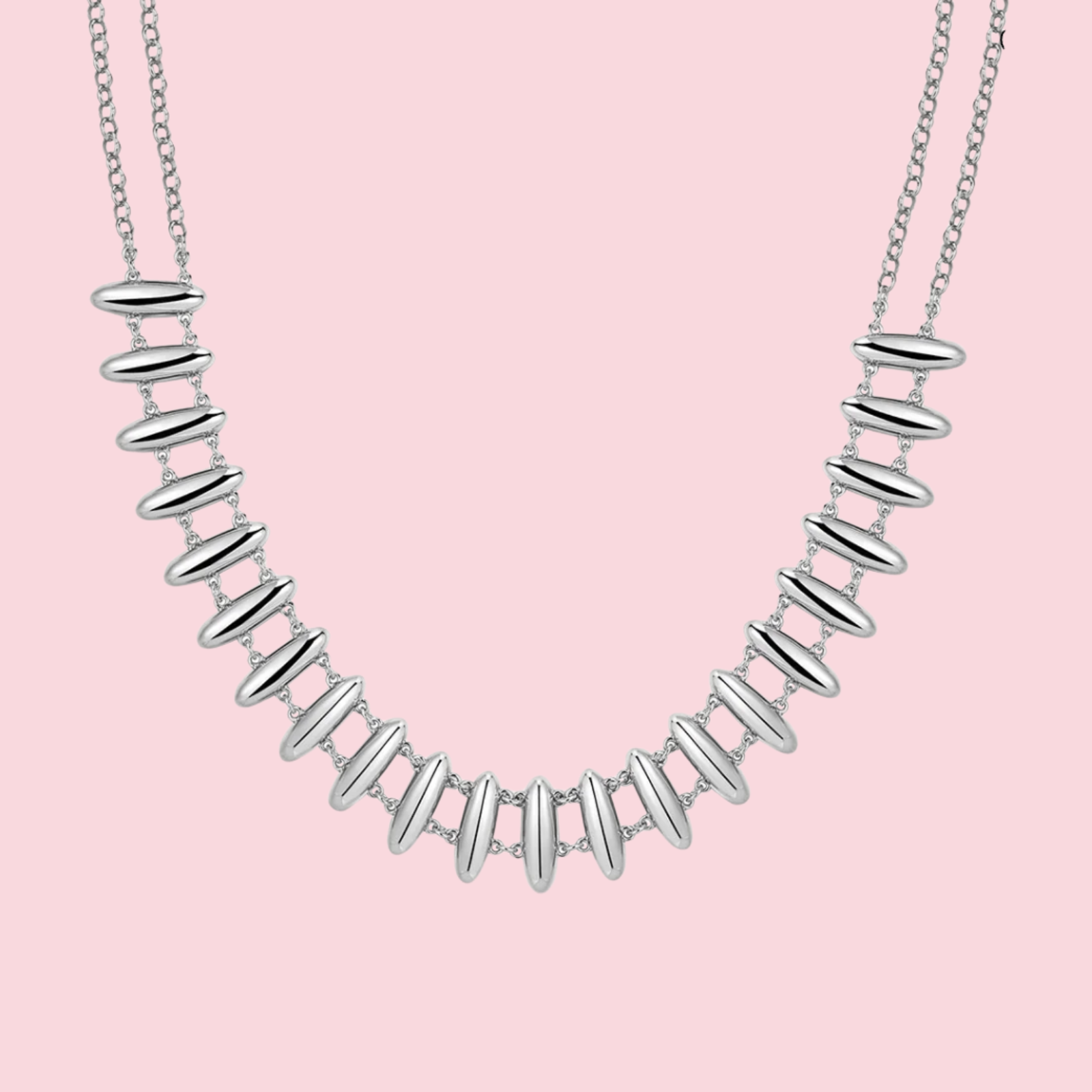 The Milan Bead Stud Necklace