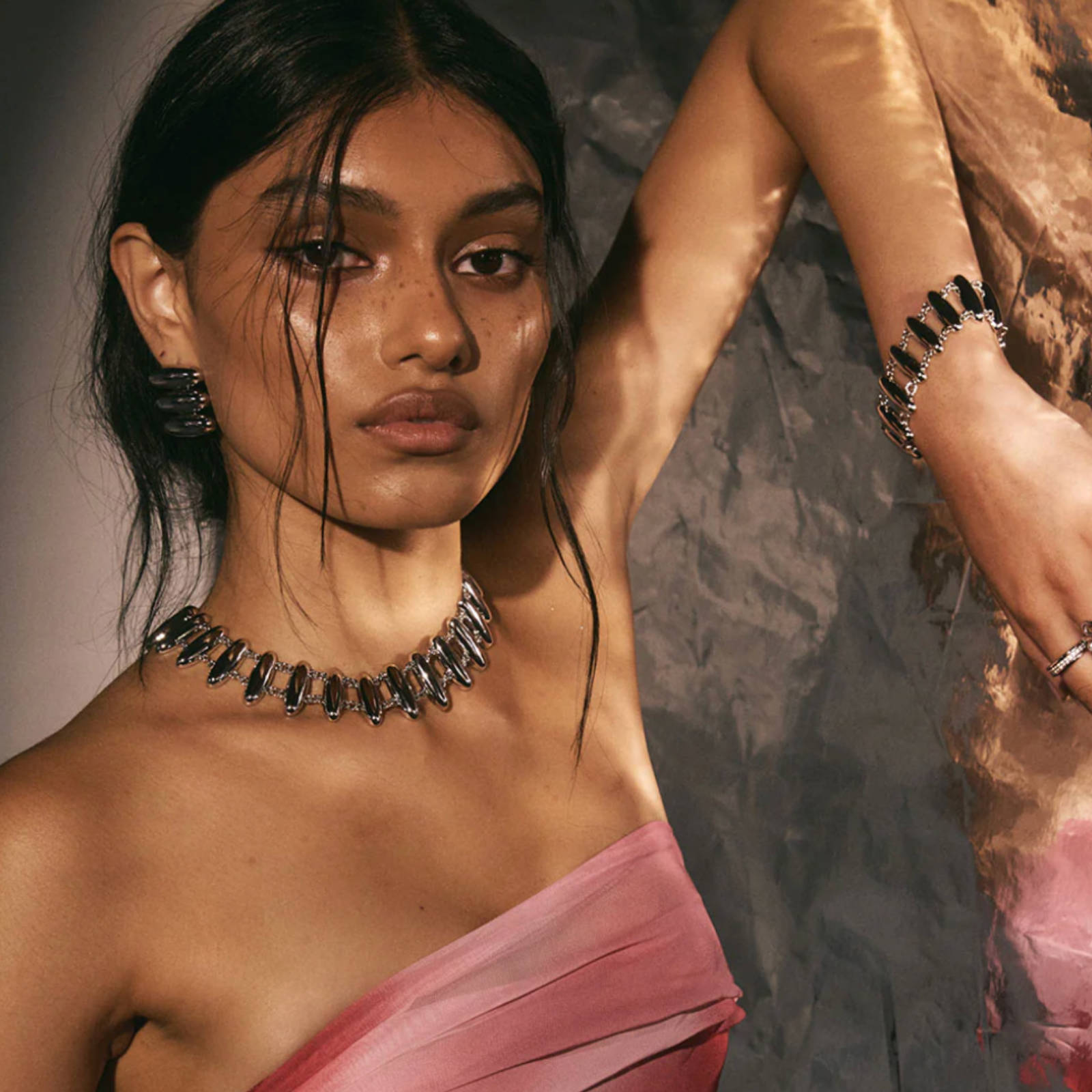 The Milan Bead Stud Bracelet