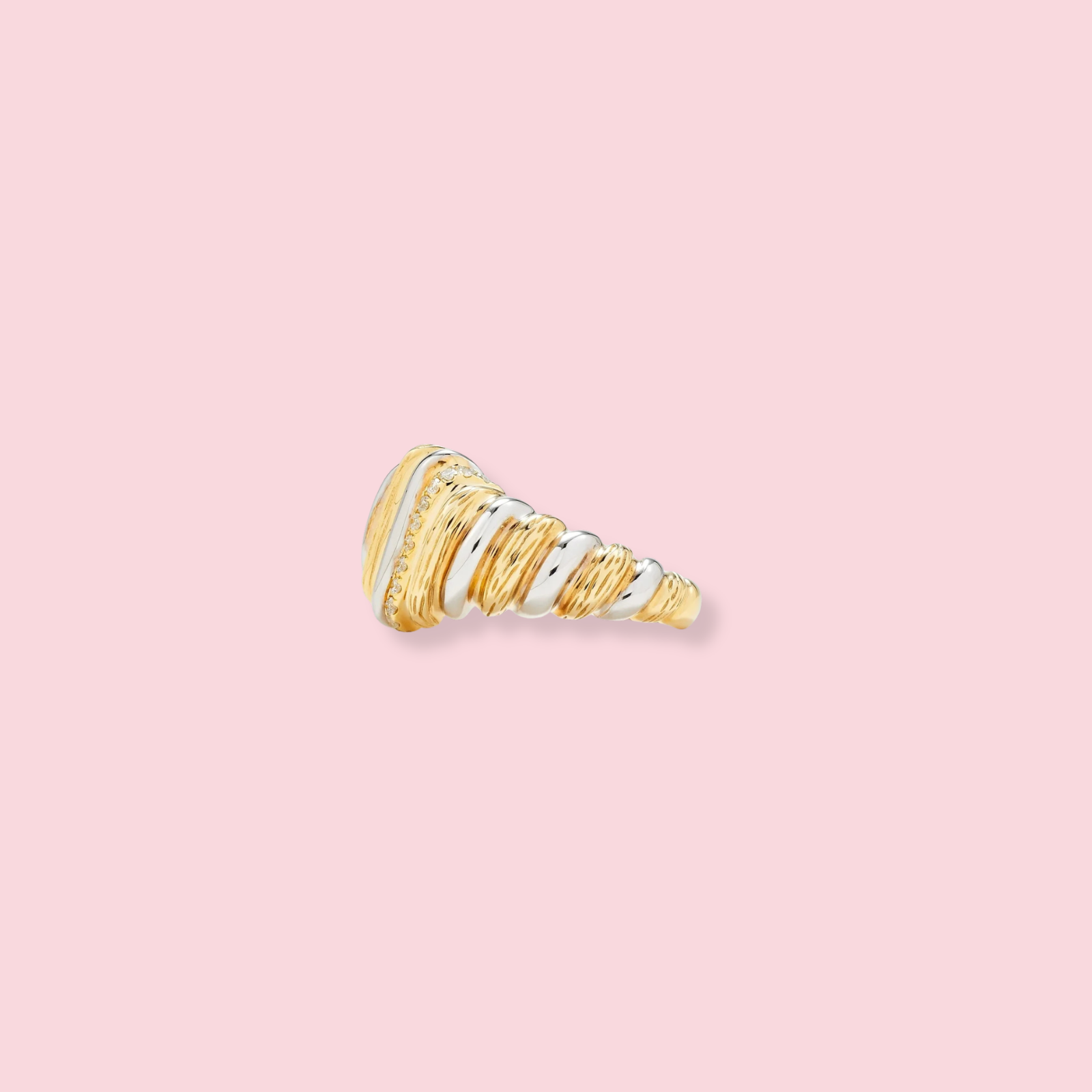 Chevalière Gaufrette Ring