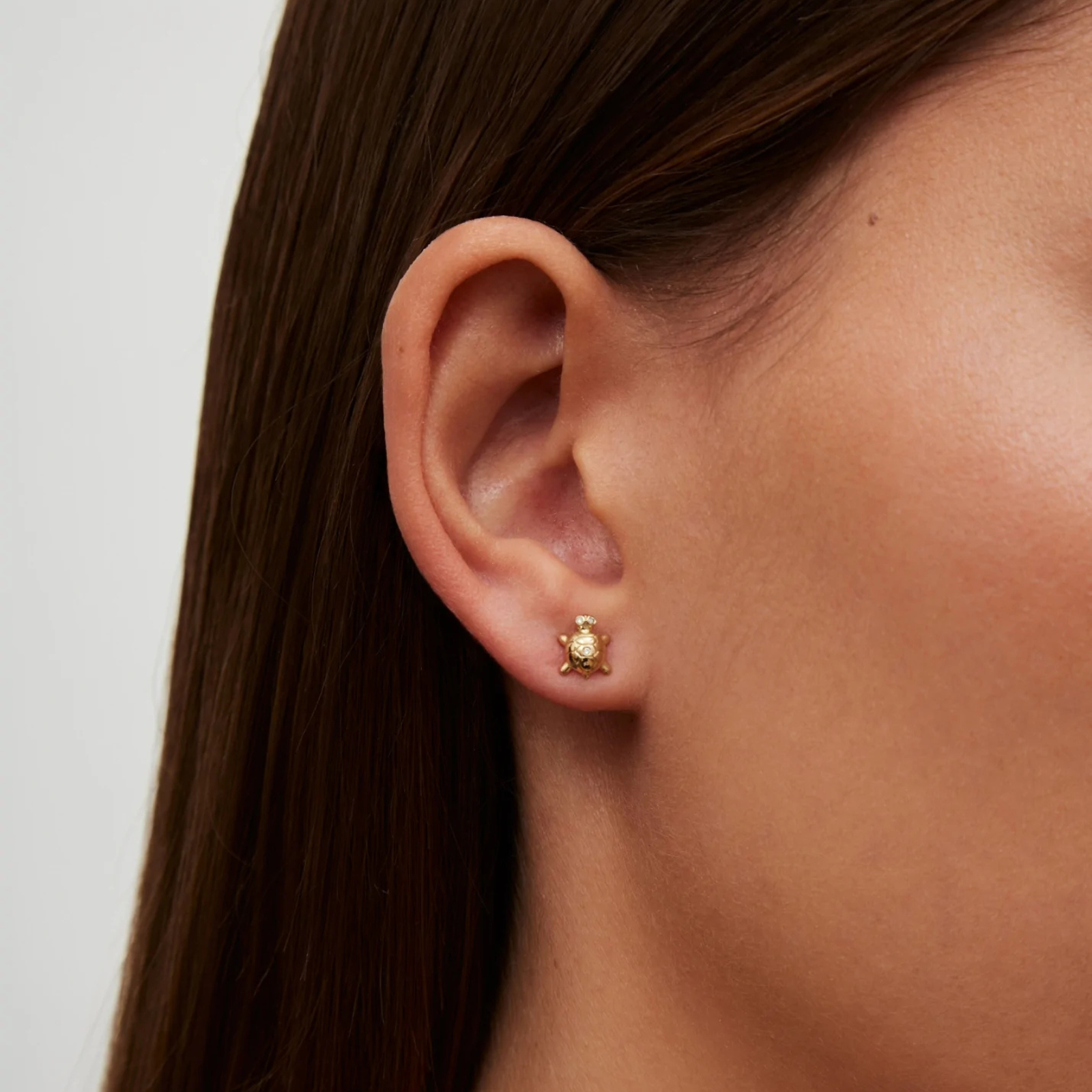 Nano Puce Turte Earrings