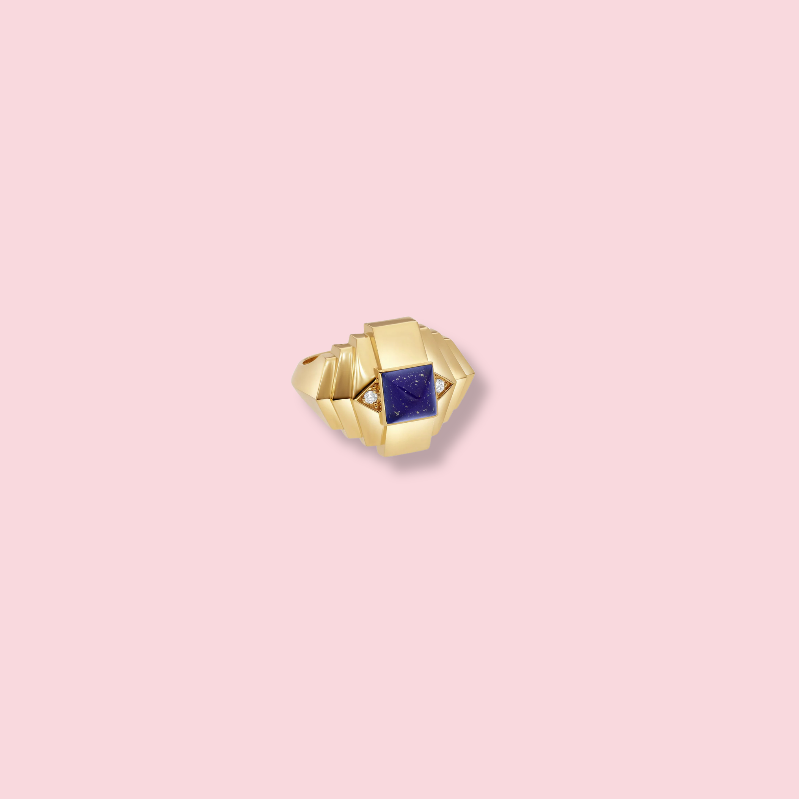 Rockaway Mini Pyramid Ring