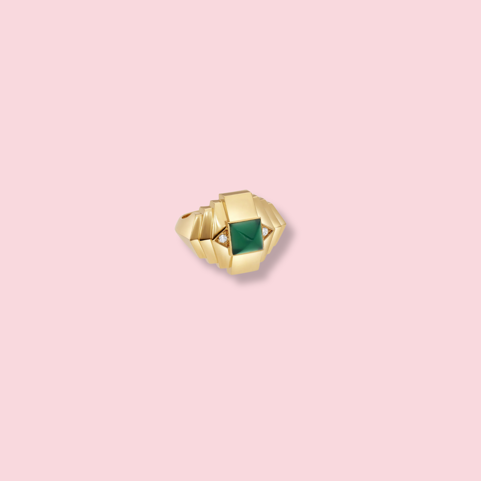 Rockaway Mini Pyramid Ring