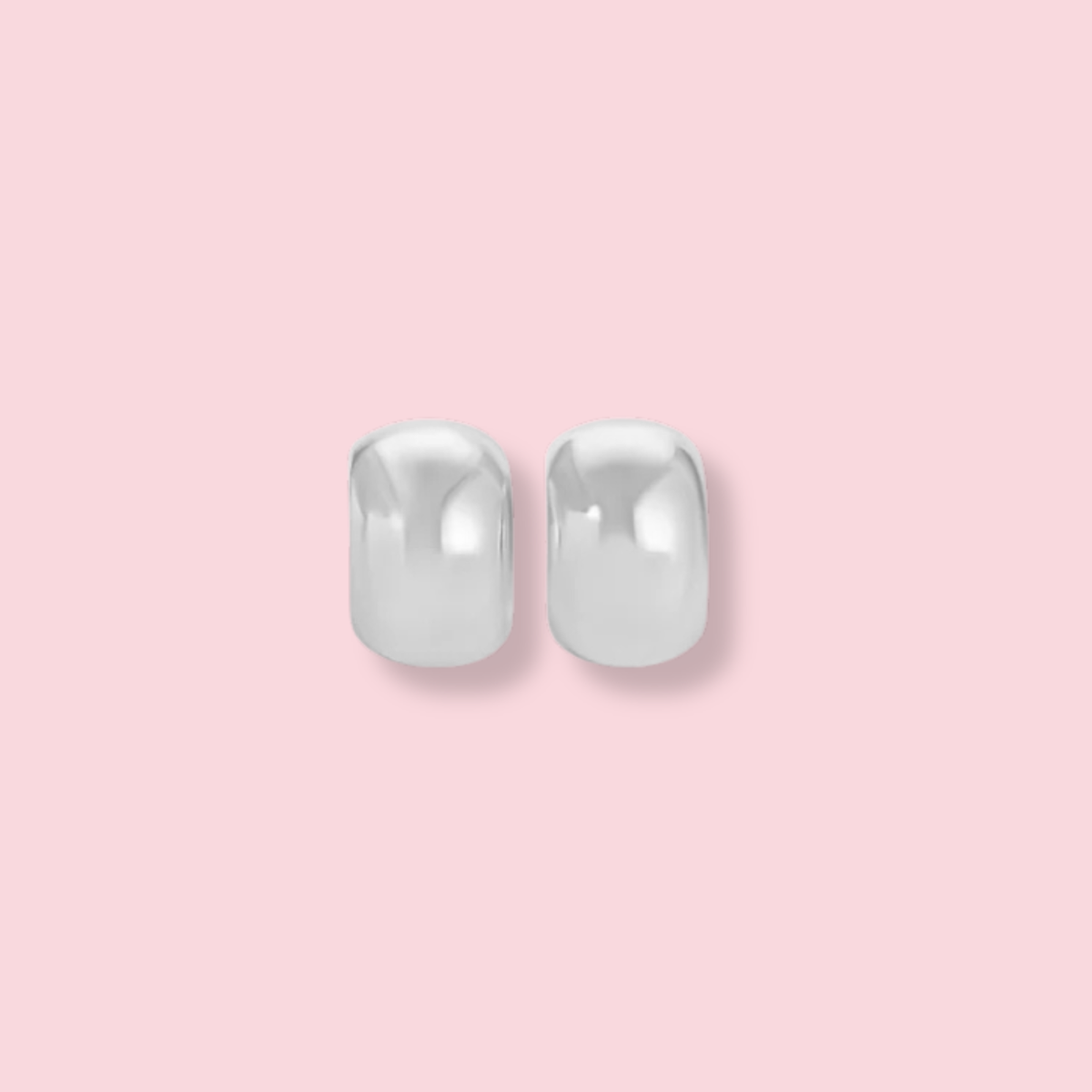 Ky Hoop Smooth Earrings