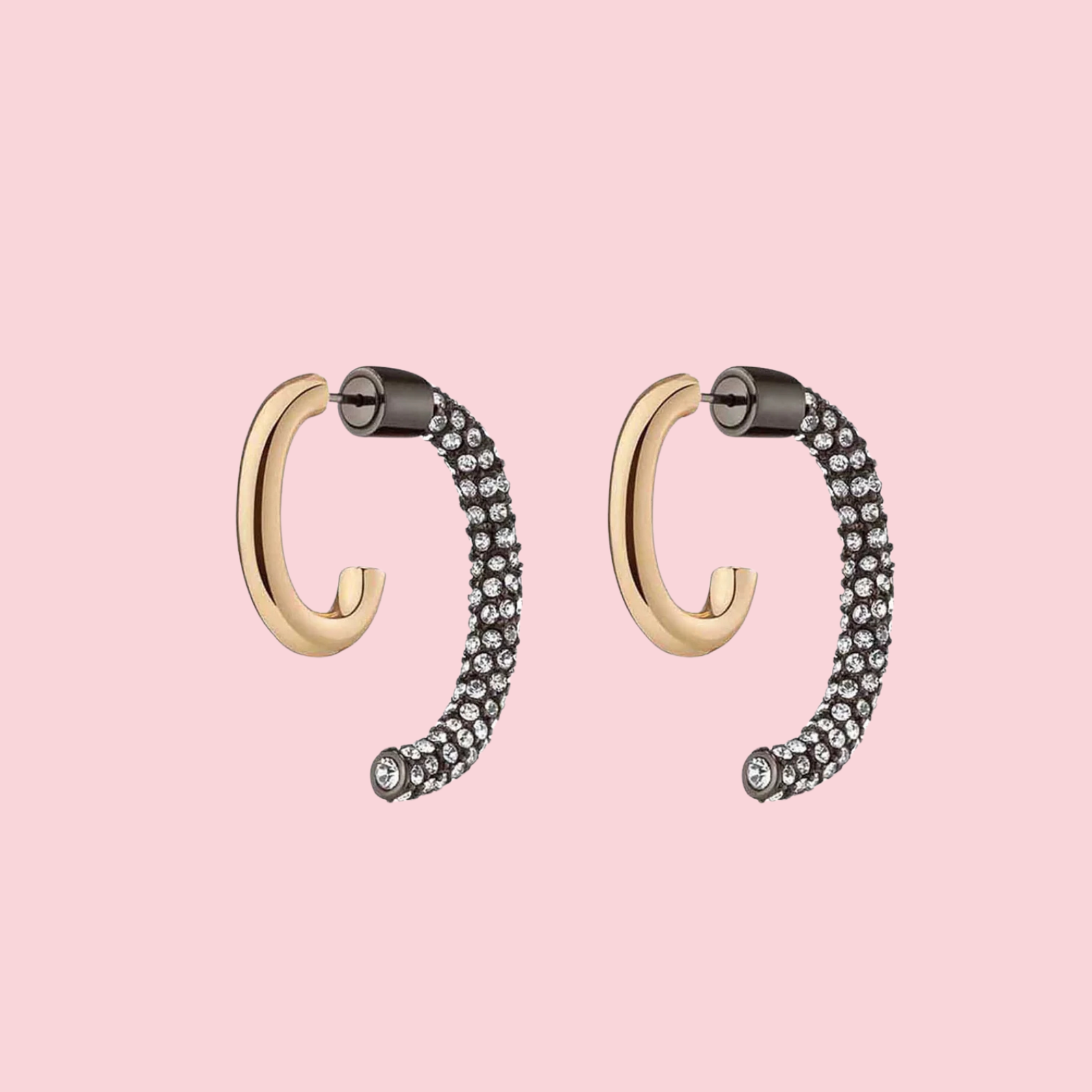 Pave Luna Gold