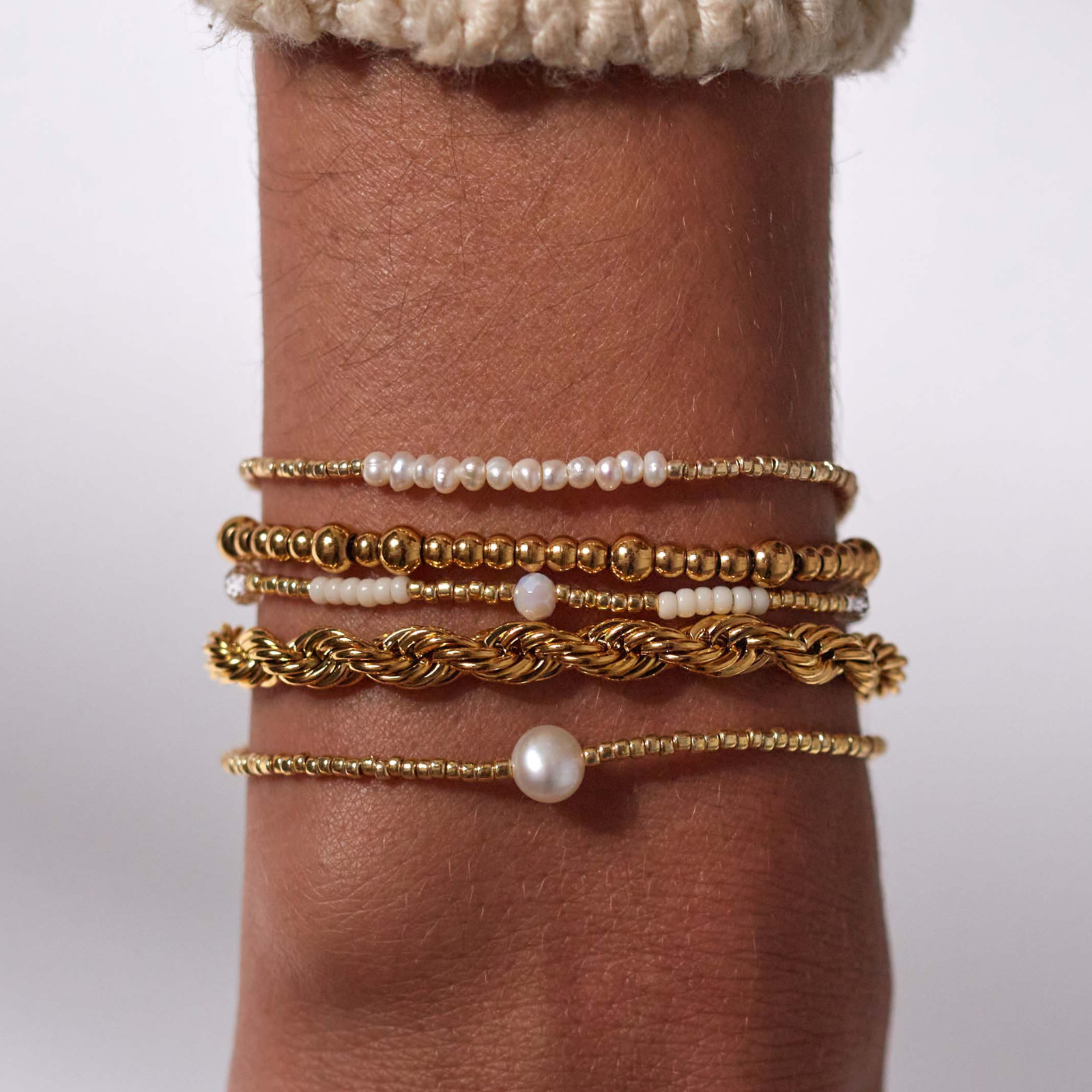 Golden Rope Bracelet