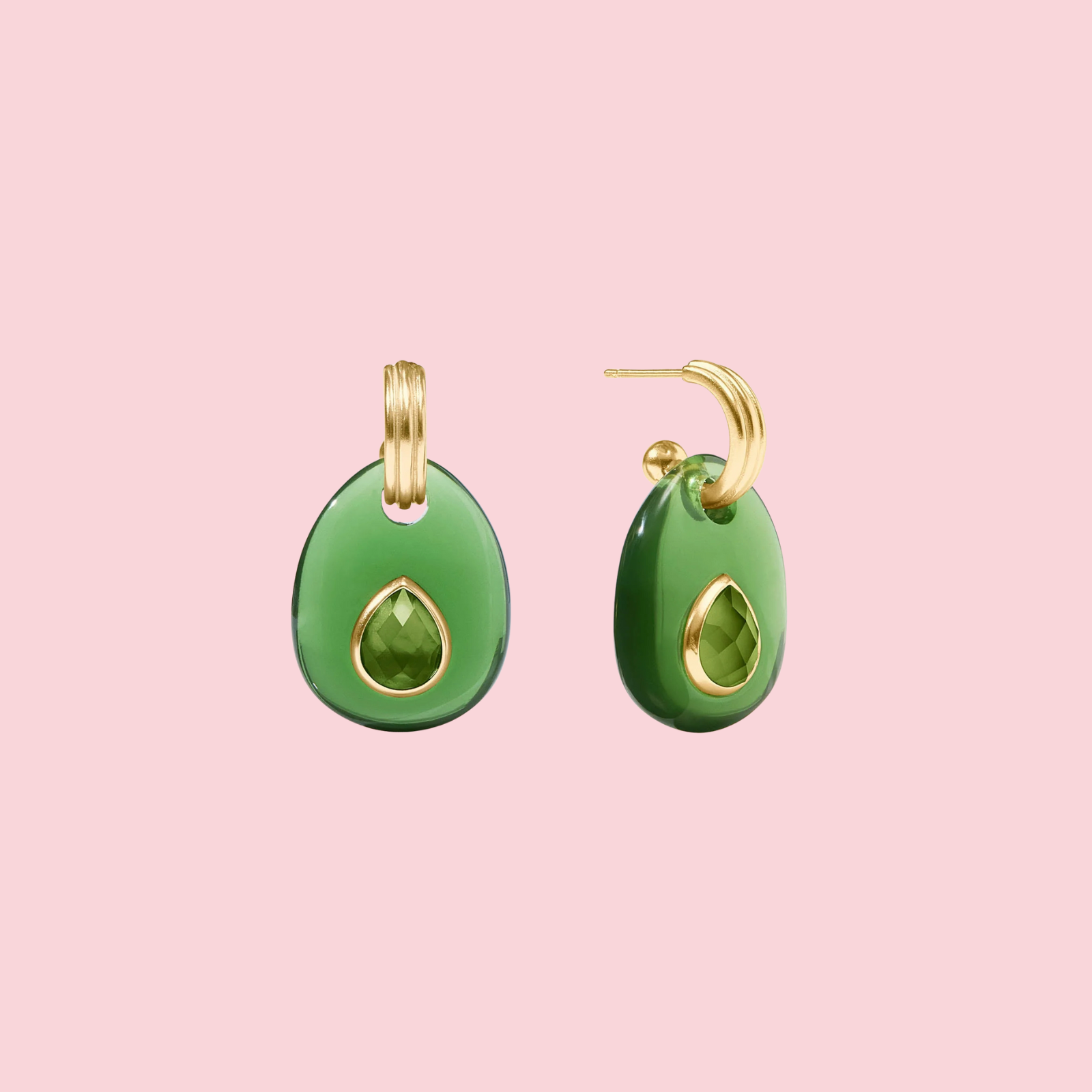 Carnaby Hoop & Charm Earring