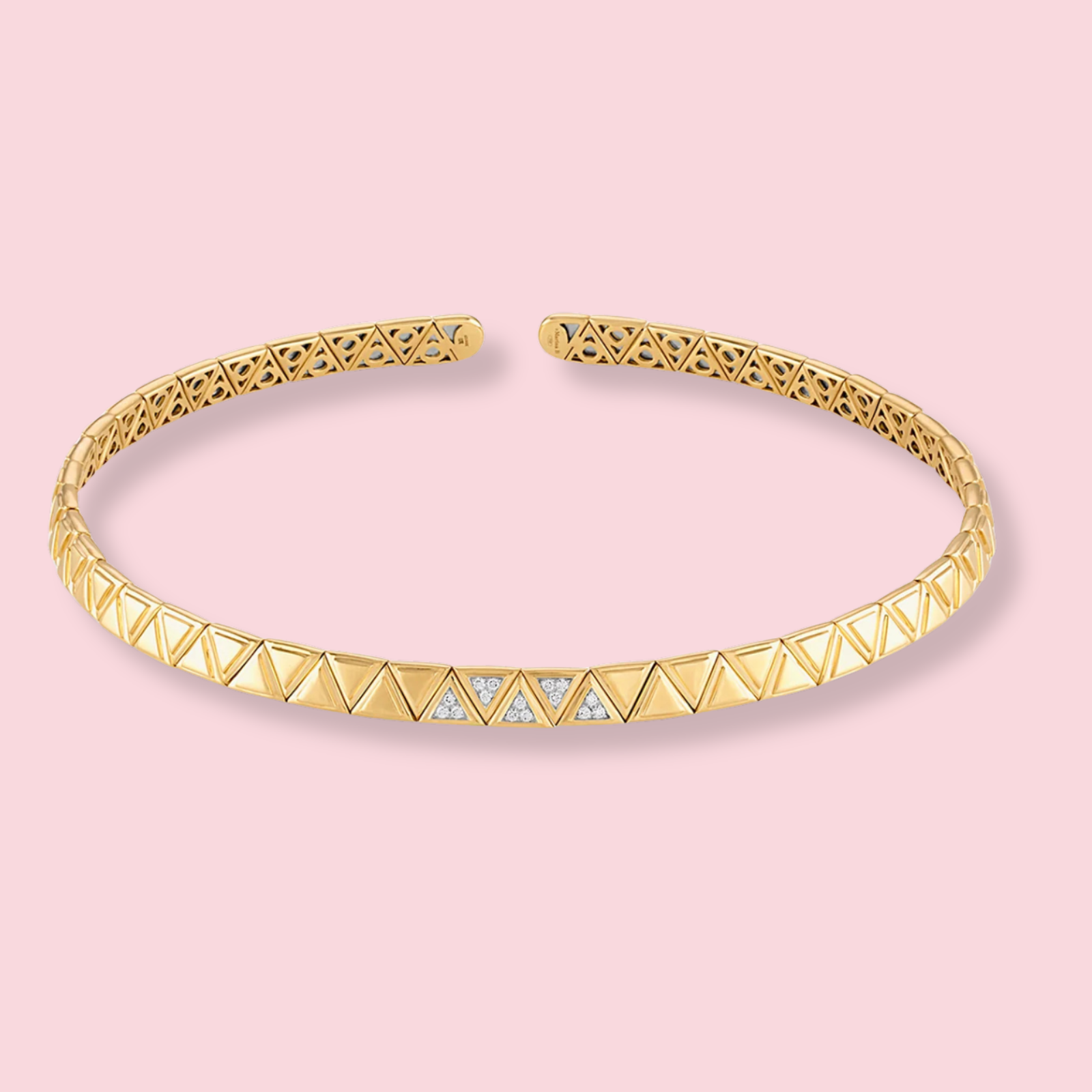 Triangolini Pave Choker