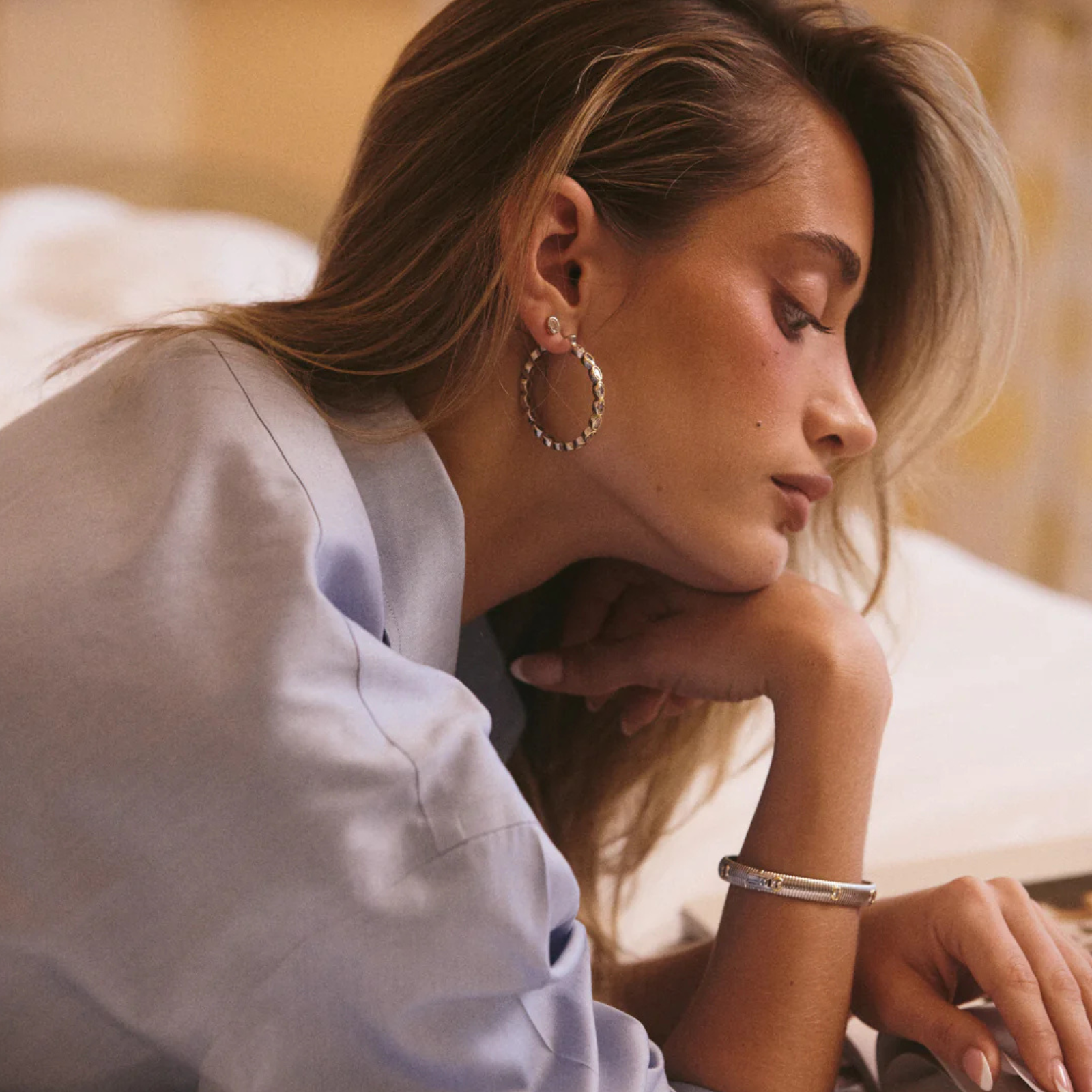 The Georgia Ridged Bangle