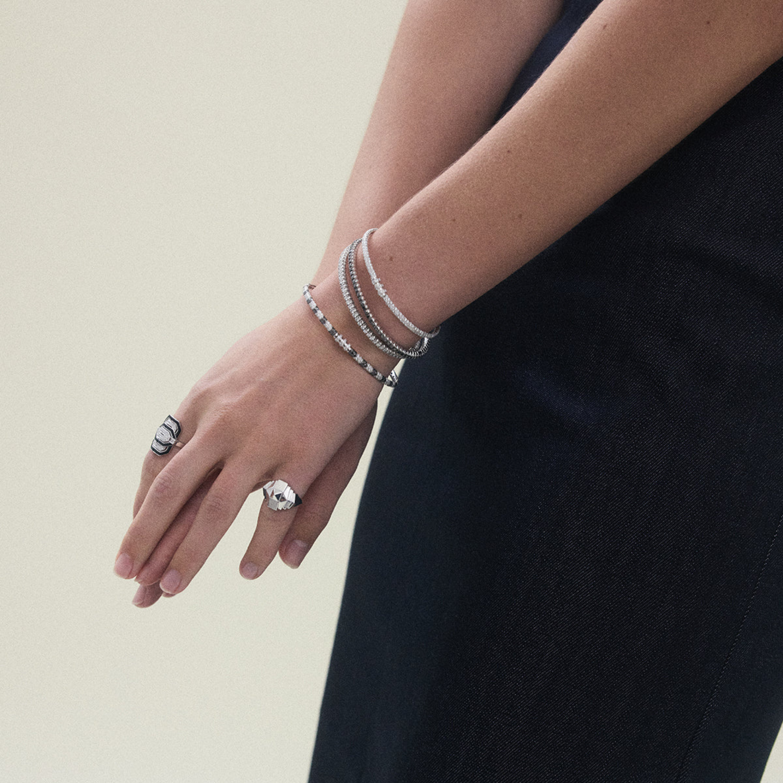 Rockaway Mini Pyramid Ring