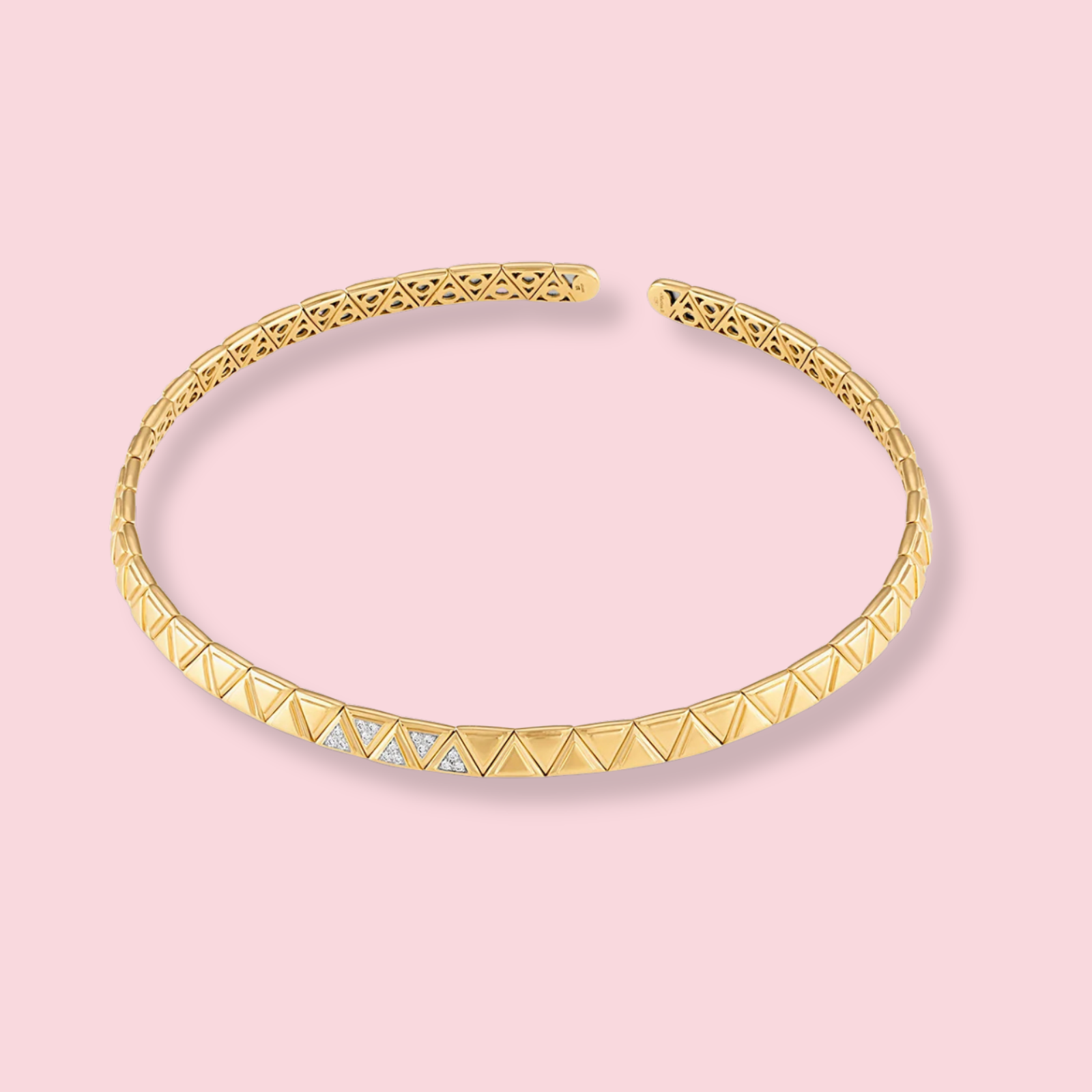 Triangolini Pave Choker
