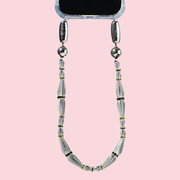 Crystal Drop Wristlet Emerald Pave