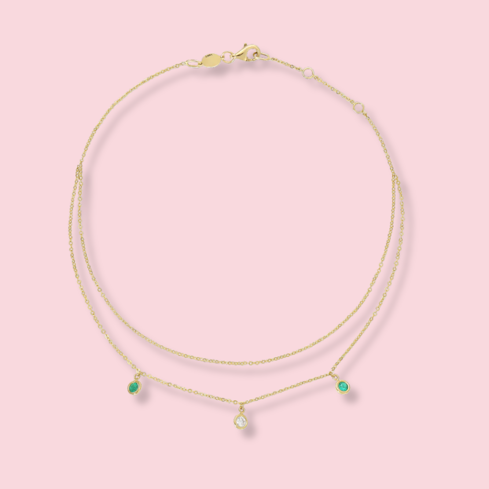 Double Chain Anklet